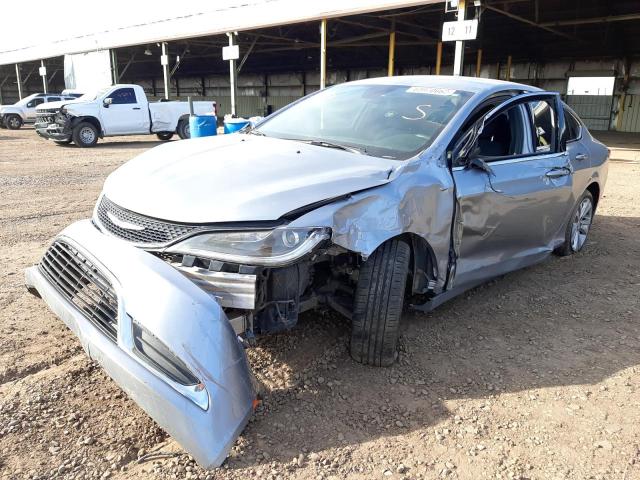 1C3CCCAB0FN555410 - 2015 CHRYSLER 200 LIMITE SILVER photo 2