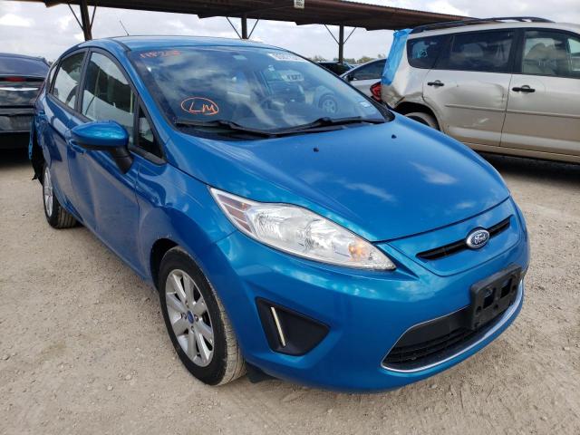 3FADP4EJ2CM118208 - 2012 FORD FIESTA SE BLUE photo 1