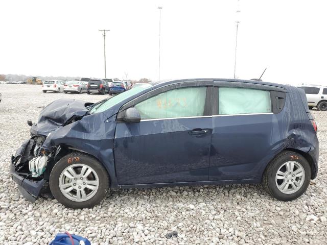 1G1JC6SH4F4132710 - 2015 CHEVROLET SONIC LT BLUE photo 10