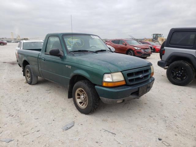 1FTYR10X4XPB54045 - 1999 FORD RANGER GREEN photo 1