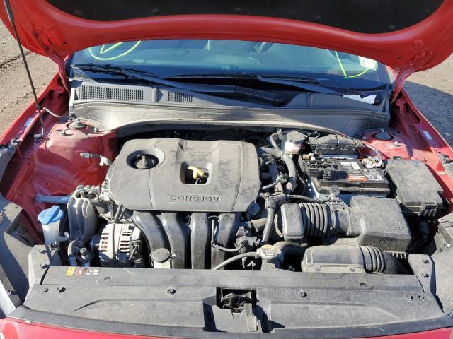 3KPF24AD3ME326255 - 2021 KIA FORTE FE RED photo 7