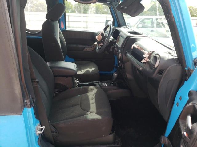 1C4AJWAG6HL688158 - 2017 JEEP WRANGLER S 蓝色 照片 5