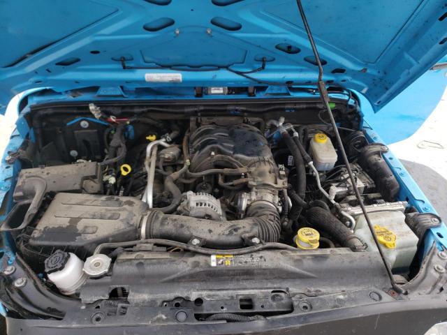 1C4AJWAG6HL688158 - 2017 JEEP WRANGLER S 蓝色 照片 7