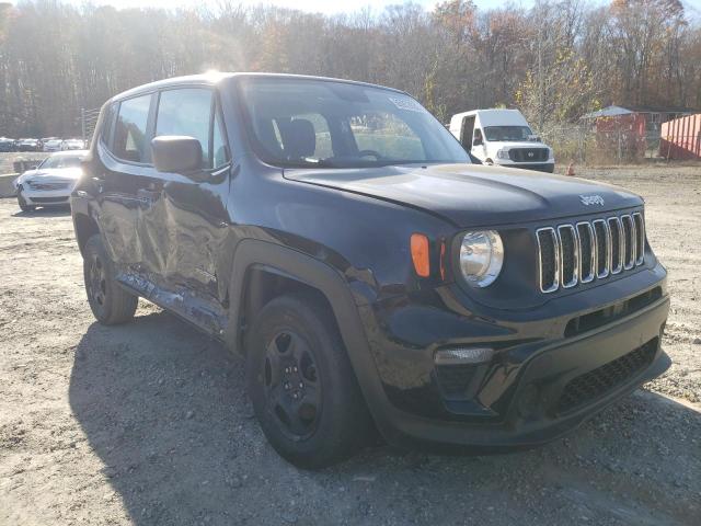 ZACNJBAB1KPJ84096 - 2019 JEEP RENEGADE S BLACK photo 1