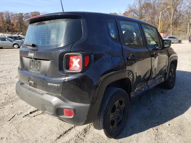 ZACNJBAB1KPJ84096 - 2019 JEEP RENEGADE S BLACK photo 4