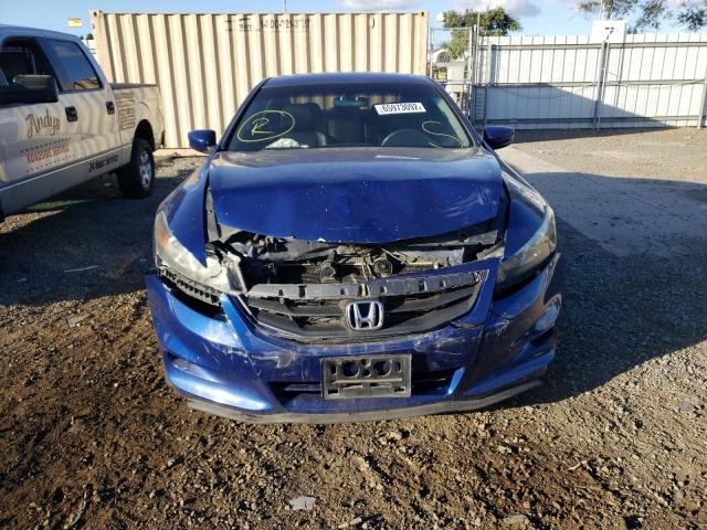 1HGCS2B84BA002208 - 2011 HONDA ACCORD EXL BLUE photo 9