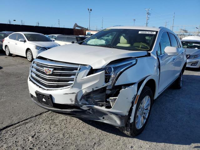 1GYKNARS9HZ255395 - 2017 CADILLAC XT5 WHITE photo 2