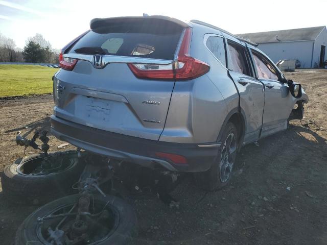 7FARW2H98JE093944 - 2018 HONDA CR-V TOURI SILVER photo 4