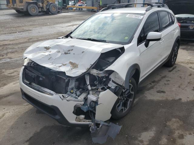 JF2GPABC5HH252638 - 2017 SUBARU CROSSTREK WHITE photo 2