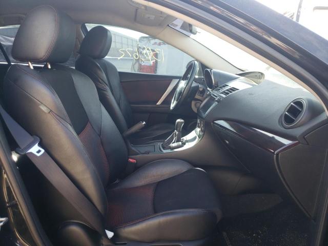 JM1BL1H42A1278570 - 2010 MAZDA SPEED 3 BLACK photo 5