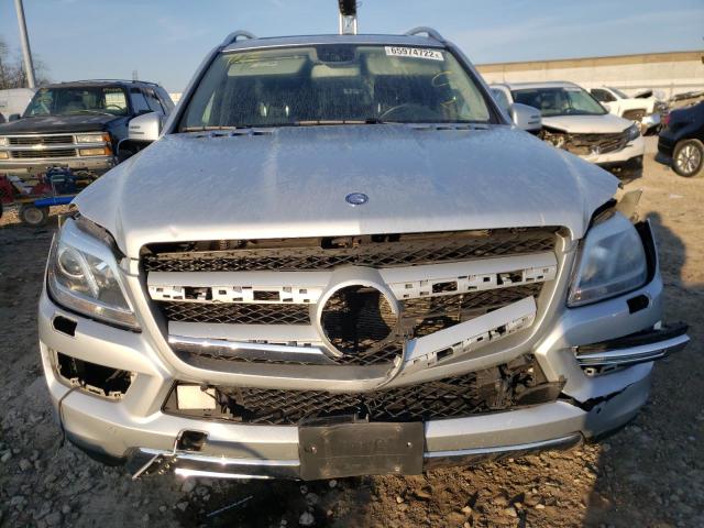 4JGDF6EE6GA643380 - 2016 MERCEDES-BENZ GL 450 4MA SILVER photo 9