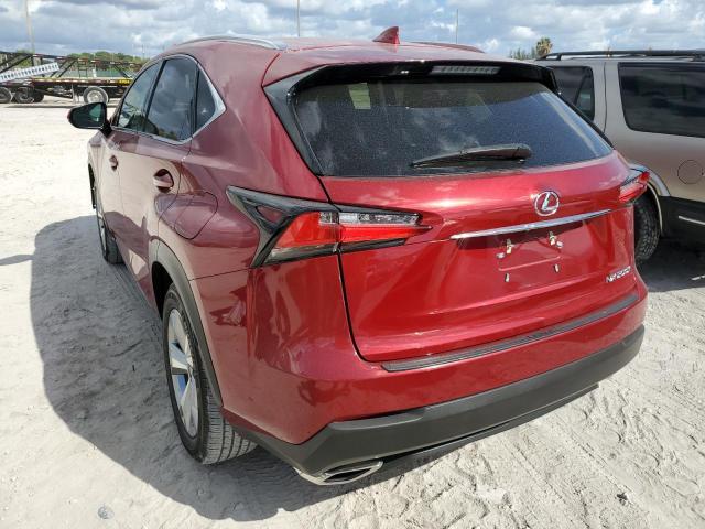 JTJYARBZ5H2060014 - 2017 LEXUS NX 200T BA RED photo 3