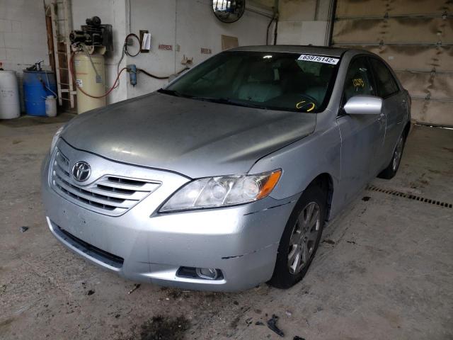 4T1BE46K47U149035 - 2007 TOYOTA CAMRY CE SILVER photo 2