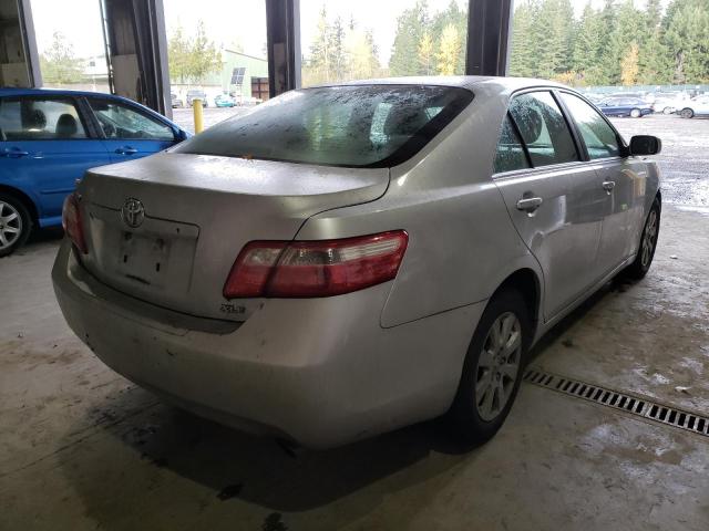 4T1BE46K47U149035 - 2007 TOYOTA CAMRY CE SILVER photo 4