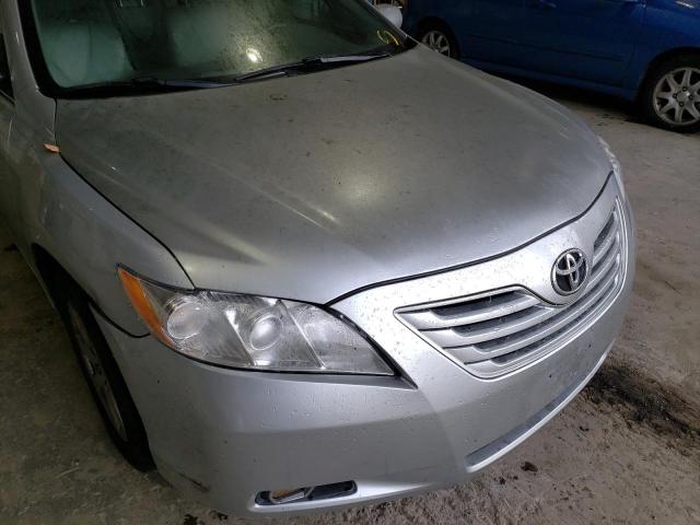4T1BE46K47U149035 - 2007 TOYOTA CAMRY CE SILVER photo 9