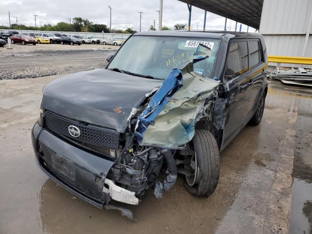 JTLKE50E581042564 - 2008 TOYOTA SCION XB Siyah fotoğraf 2