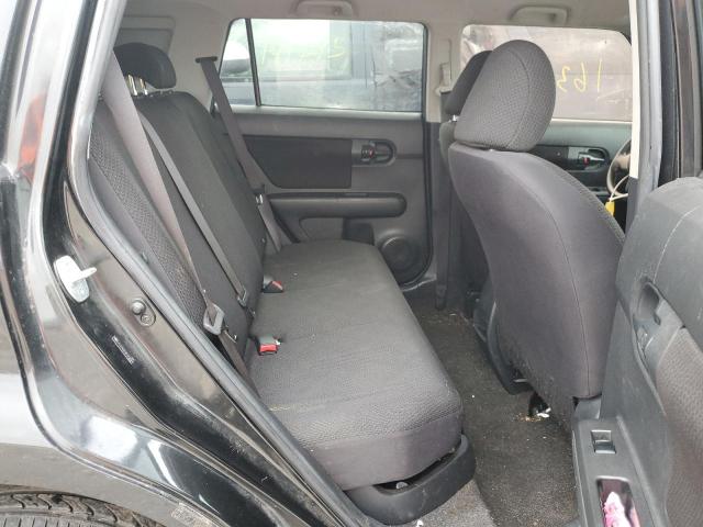 JTLKE50E581042564 - 2008 TOYOTA SCION XB Siyah fotoğraf 6