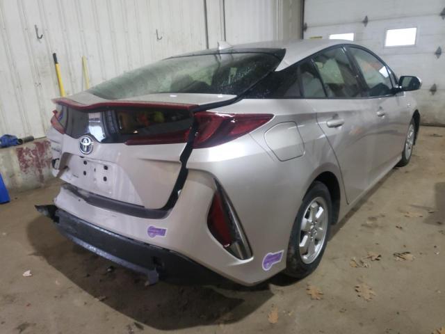 JTDKARFP2K3119801 - 2019 TOYOTA PRIUS PRIM 银色 照片 4