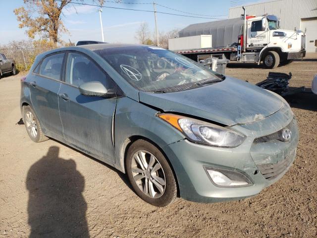 KMHD35LHXFU250320 - 2015 HYUNDAI ELANTRA GT GREEN photo 1