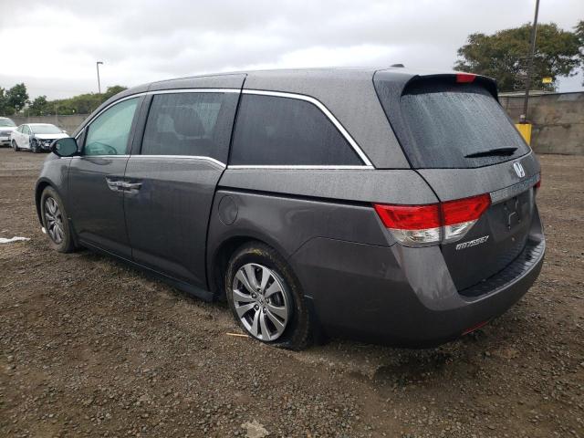 5FNRL5H68EB013687 - 2014 HONDA ODYSSEY EX GRAY photo 3