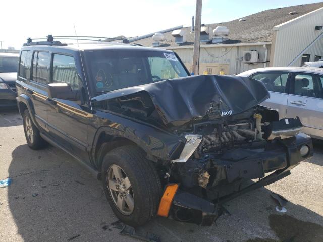 1J8HG48N76C105446 - 2006 JEEP COMMANDER 黑色 照片 1