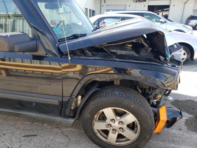 1J8HG48N76C105446 - 2006 JEEP COMMANDER 黑色 照片 9