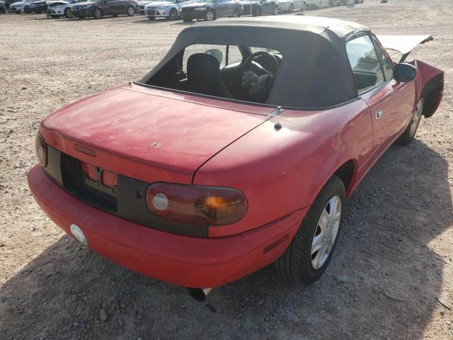 JM1NA3511P0417451 - 1993 MAZDA MIATA RED photo 4