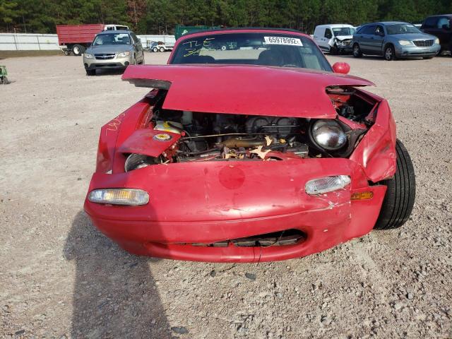 JM1NA3511P0417451 - 1993 MAZDA MIATA RED photo 9