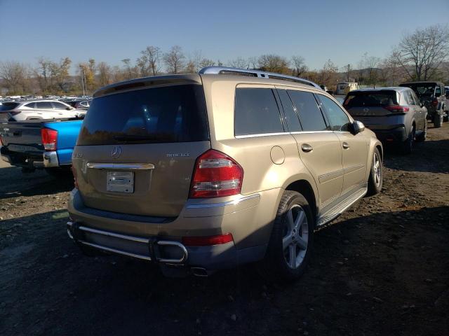 4JGBF25E09A500587 - 2009 MERCEDES-BENZ GL BROWN photo 4