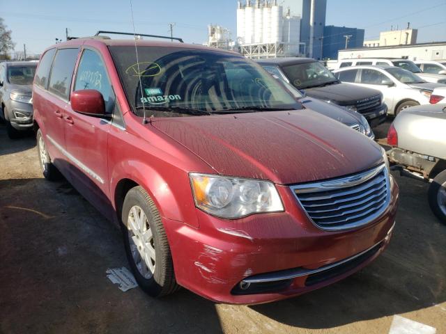 2C4RC1BG8ER396691 - 2014 CHRYSLER TOWN & COU RED photo 1