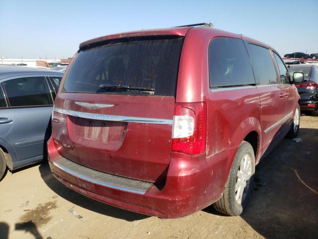 2C4RC1BG8ER396691 - 2014 CHRYSLER TOWN & COU RED photo 4