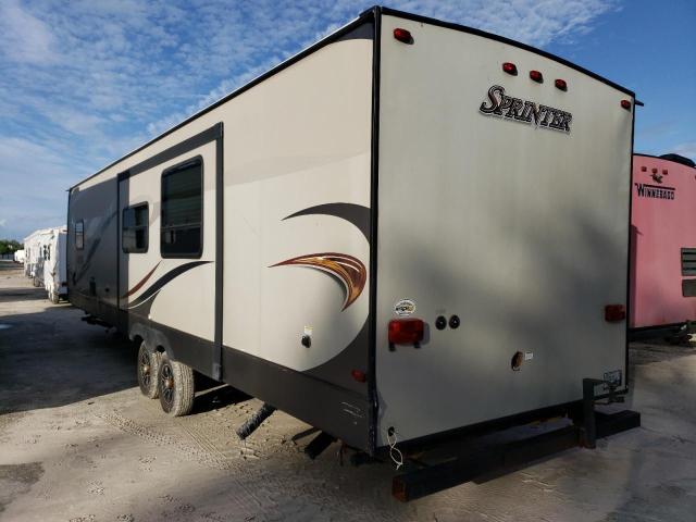 4YDT32223G1530558 - 2015 KEYSTONE SPRINTER WHITE photo 3