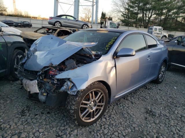 JTKDE167590278119 - 2009 TOYOTA SCION TC BLUE photo 2
