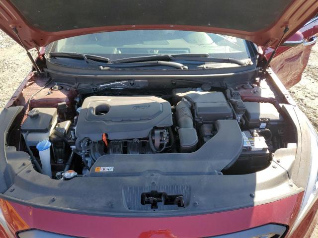 5NPE34AF2FH088052 - 2015 HYUNDAI SONATA SPO RED photo 7