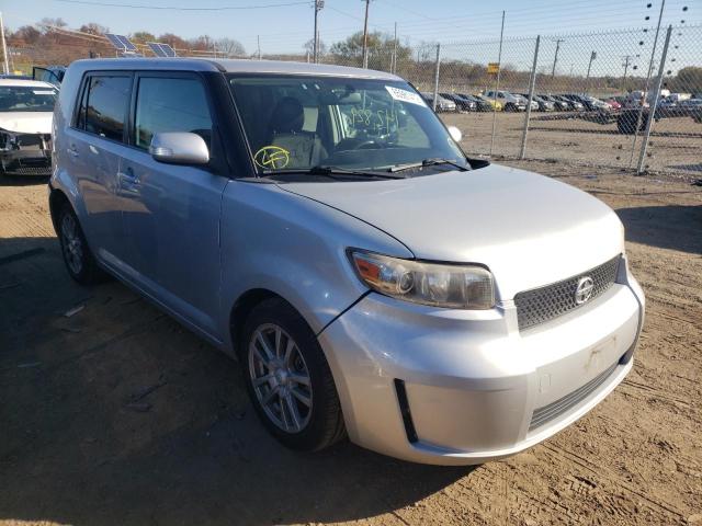 JTLKE50E381053255 - 2008 TOYOTA SCION XB ვერცხლისფერი ფოტო 1
