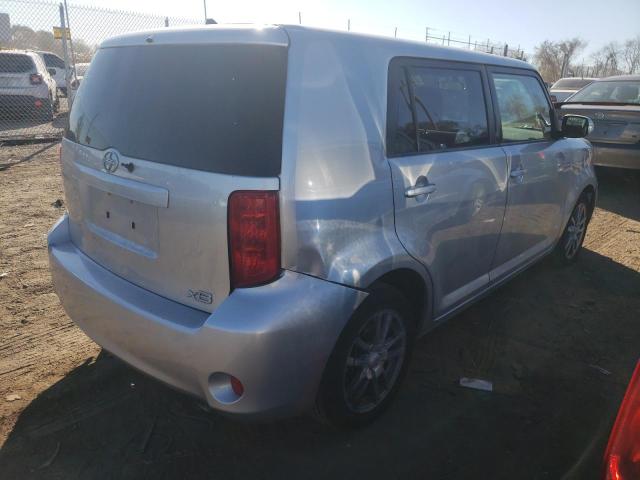 JTLKE50E381053255 - 2008 TOYOTA SCION XB ვერცხლისფერი ფოტო 4