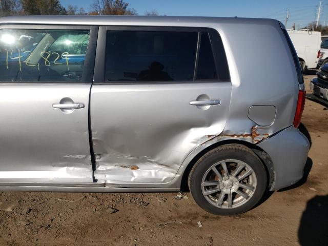 JTLKE50E381053255 - 2008 TOYOTA SCION XB ვერცხლისფერი ფოტო 9