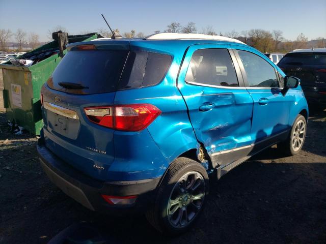 MAJ6S3KL8KC280075 - 2019 FORD ECOSPORT T BLUE photo 4