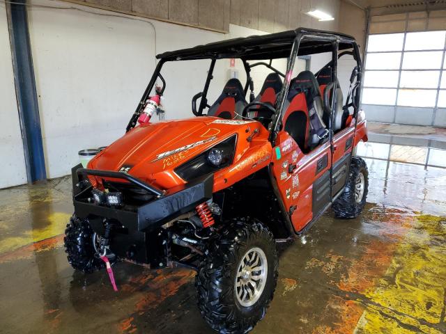 JKBRTCC15EB503688 - 2014 KAWASAKI KRT800 C ORANGE photo 2