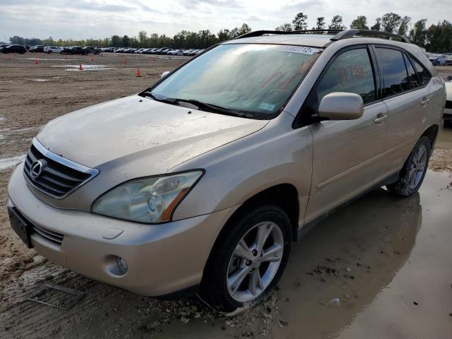 JTJGW31U762000264 - 2006 LEXUS RX 400 BEIGE photo 2