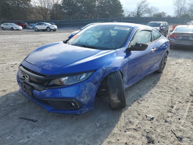 2HGFC4A83KH302248 - 2019 HONDA CIVIC SPOR BLUE photo 2