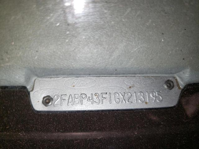 2FABP43F1GX213195 - 1986 FORD LTD CROWN GRAY photo 10