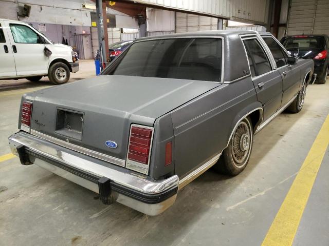 2FABP43F1GX213195 - 1986 FORD LTD CROWN GRAY photo 4