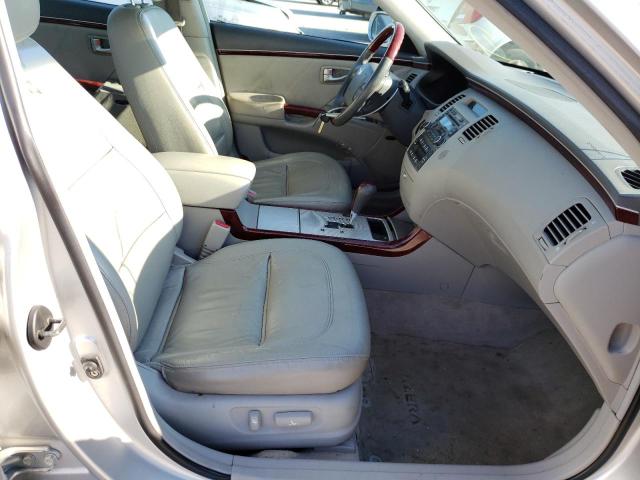 KMHFC46F07A175563 - 2007 HYUNDAI AZERA SE SILVER photo 5