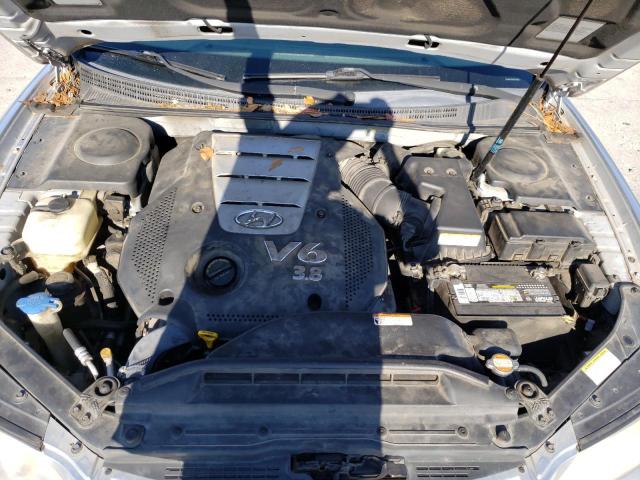 KMHFC46F07A175563 - 2007 HYUNDAI AZERA SE SILVER photo 7