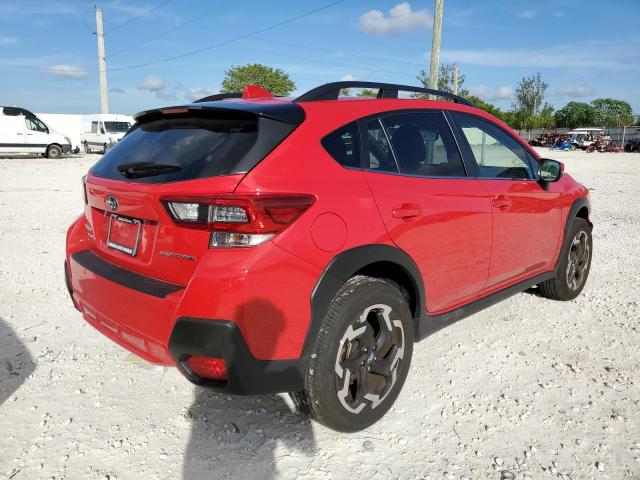 JF2GTHMC6M8676809 - 2021 SUBARU CROSSTREK RED photo 4