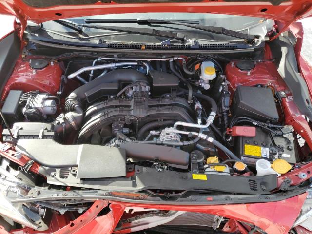 JF2GTHMC6M8676809 - 2021 SUBARU CROSSTREK RED photo 7