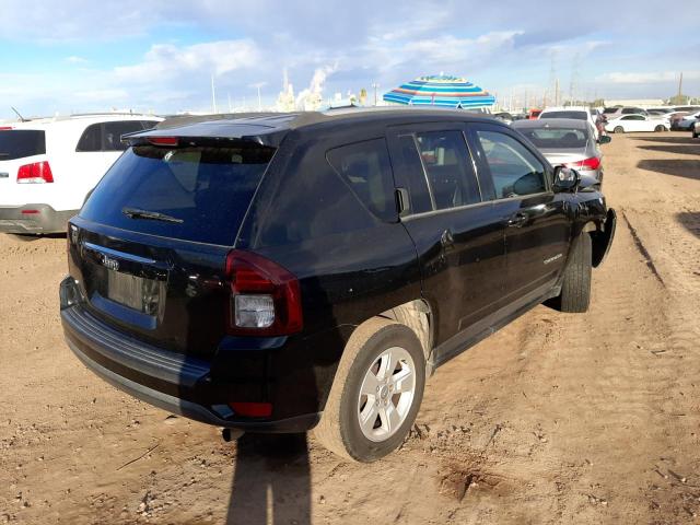 1C4NJCBA7ED845017 - 2014 JEEP COMPASS SP BLACK photo 4