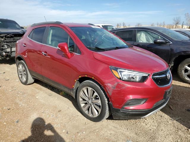 KL4CJASB0KB780548 - 2019 BUICK ENCORE PRE MAROON photo 1