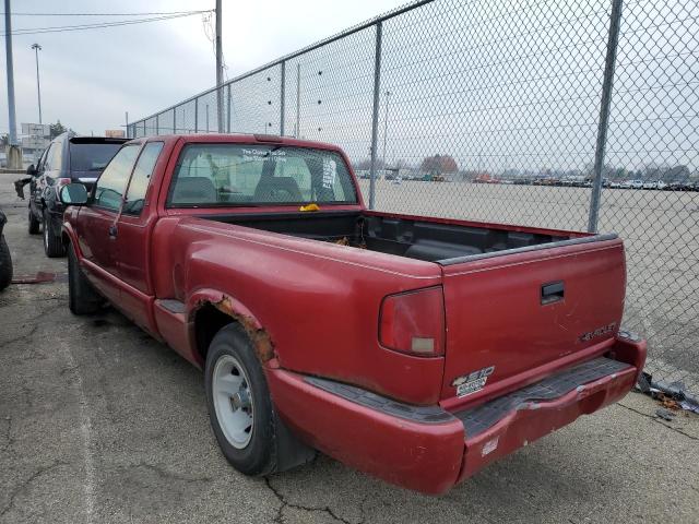 1GCCS19X8T8214995 - 1996 CHEVROLET S TRUCK S1 RED photo 3